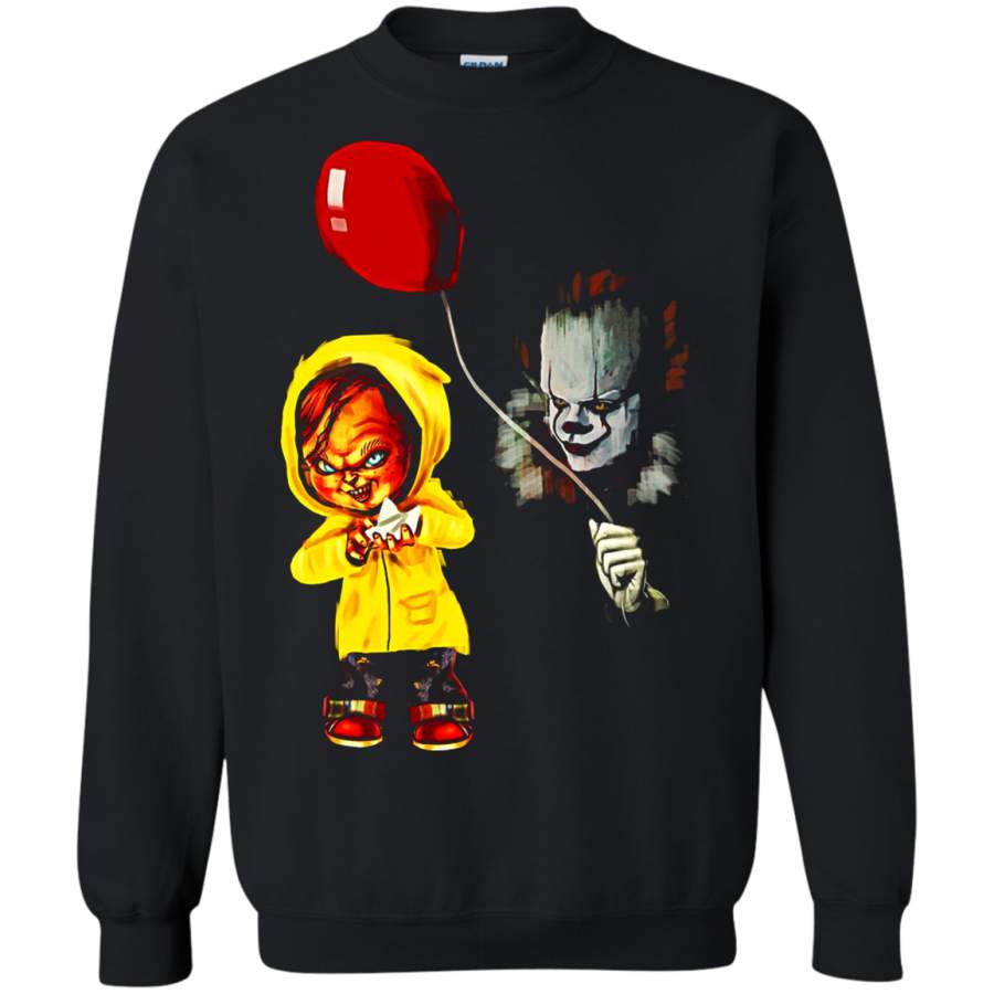 AGR IT Pennywise Georgie Chucky Stephen King Sweatshirt