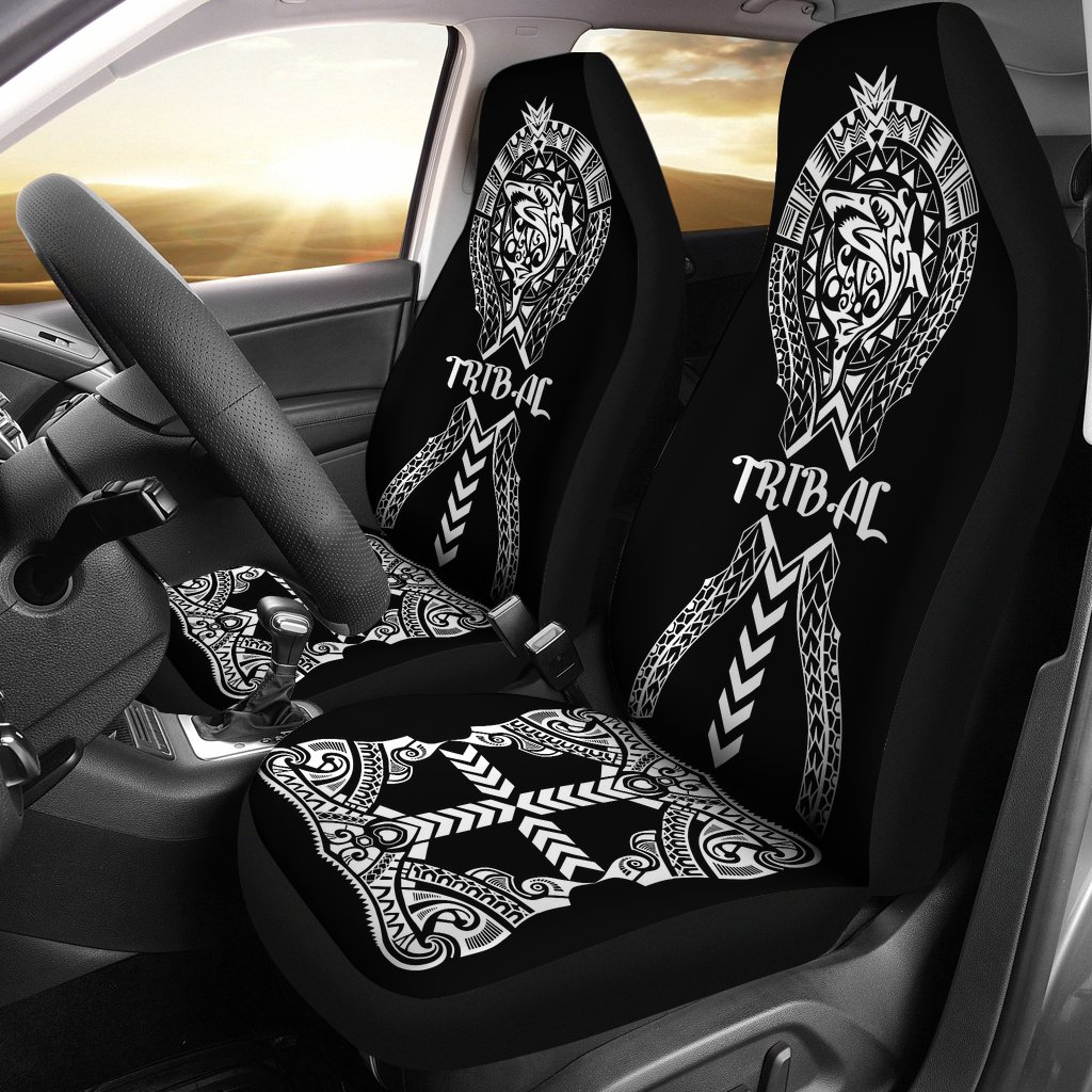 Car Seat Covers Polynesian Polynesian Shark Tattoo Tribal