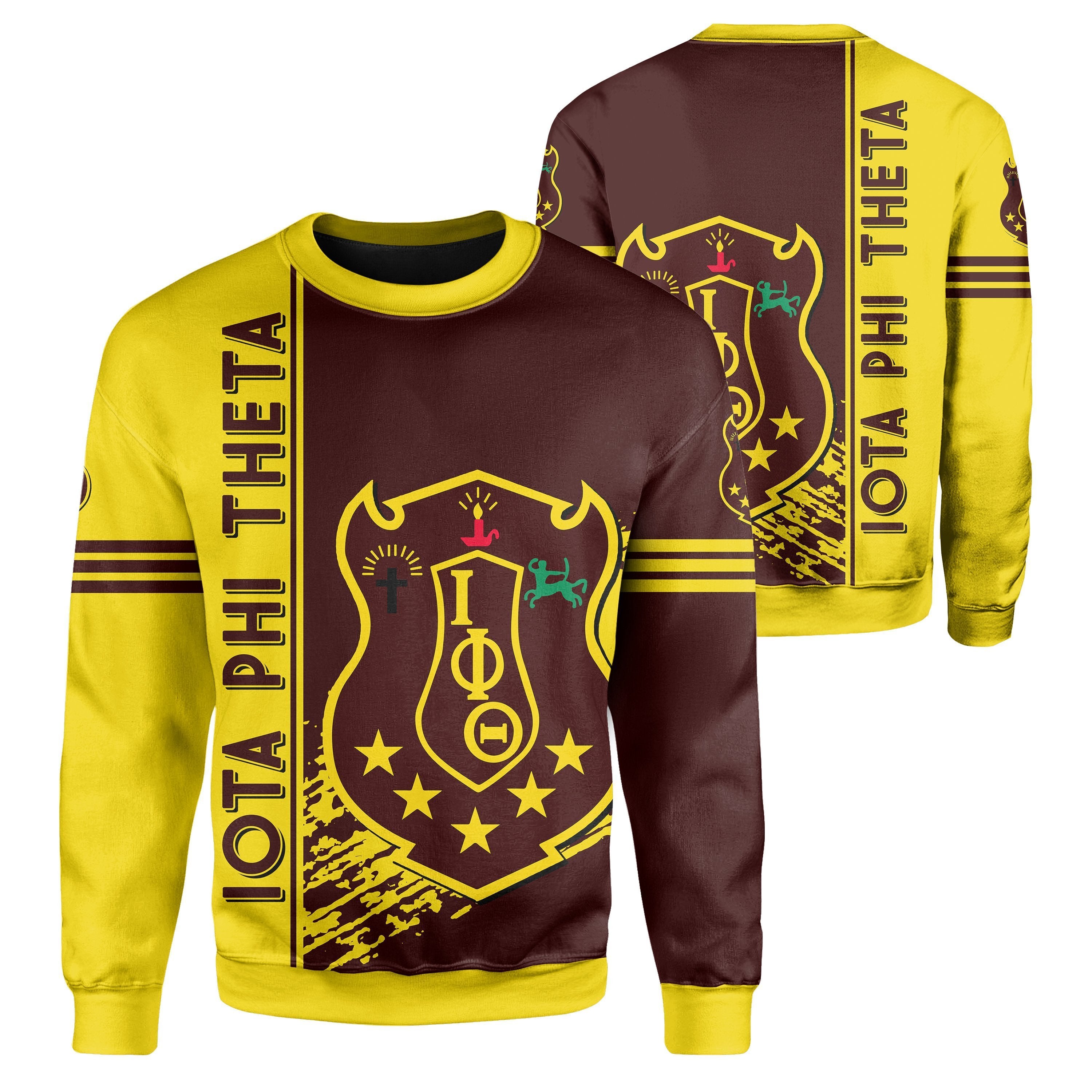 Greek Life Sweatshirt – Iota Phi Theta Sweatshirt Quarter Style