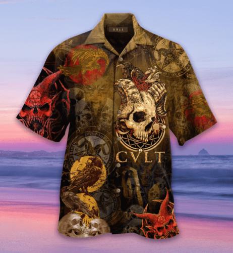 Honor Satan Hawaii Shirt For Men Women Adult Ha28608