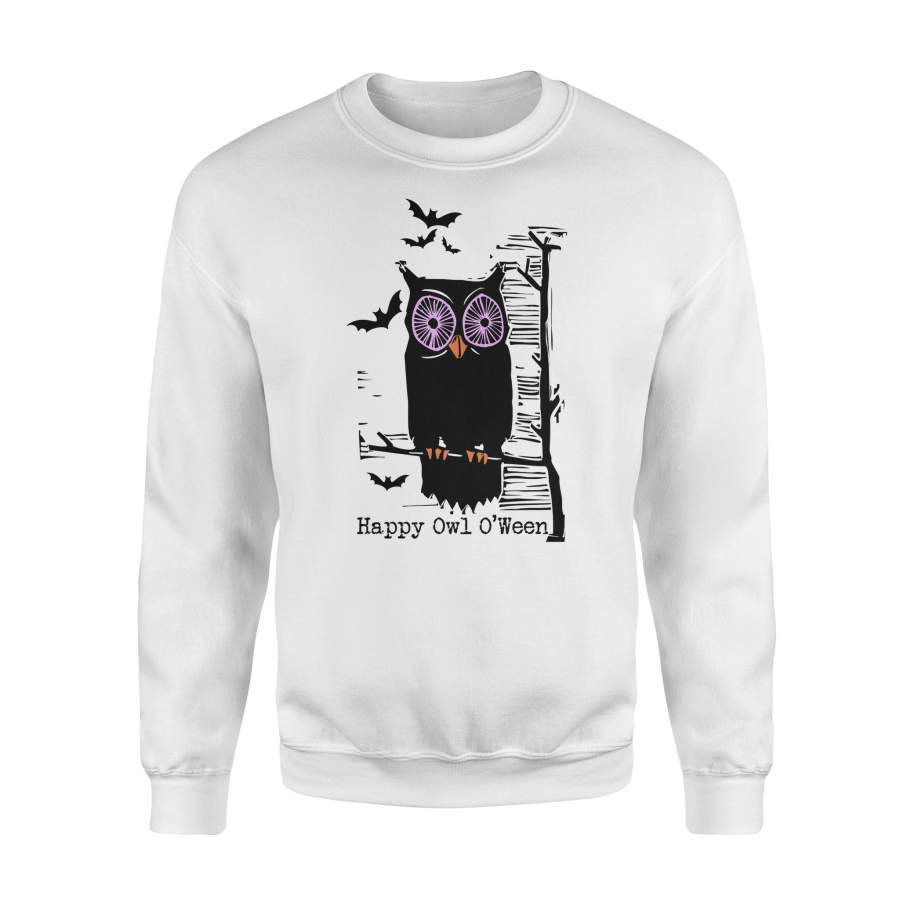 Happy Owl O’Ween Halloween Sweatshirt