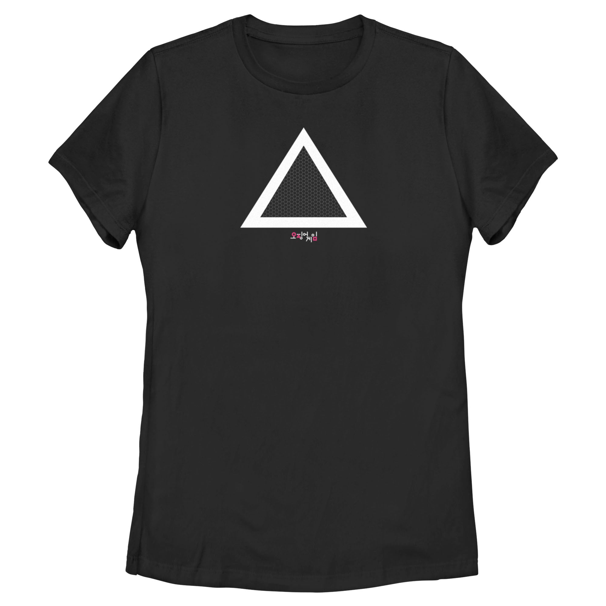 Squid Game Women’S Triangle Symbol  T-Shirt