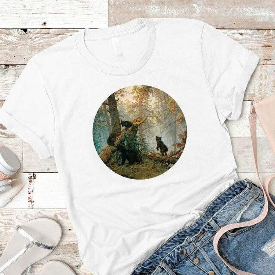 Whale Painting Van Gogh Fashion Women’s T-shirt