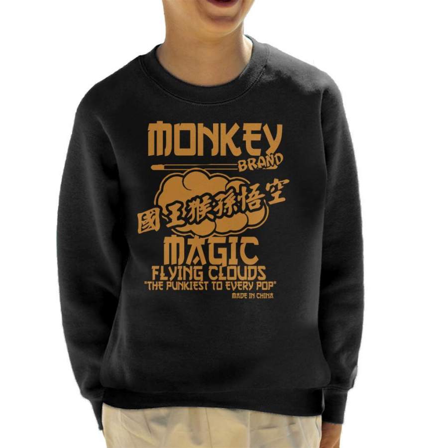 Monkey Magic Flying Clouds The Pukiest To Every Pop Kid’s Sweatshirt