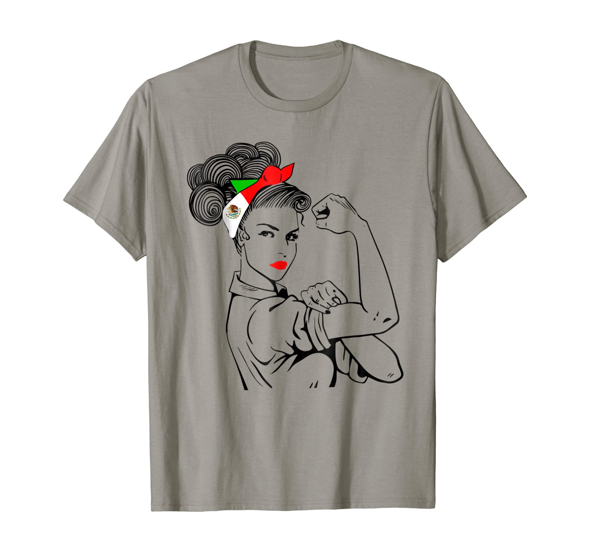 Mexican Girl Unbreakable T-Shirt Heritage Mexico Flag Gift