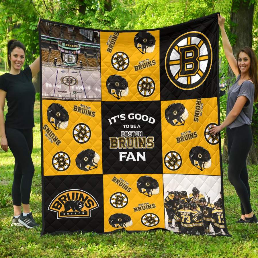 It’s Good To Be A Boston Bruins Fan Quilt