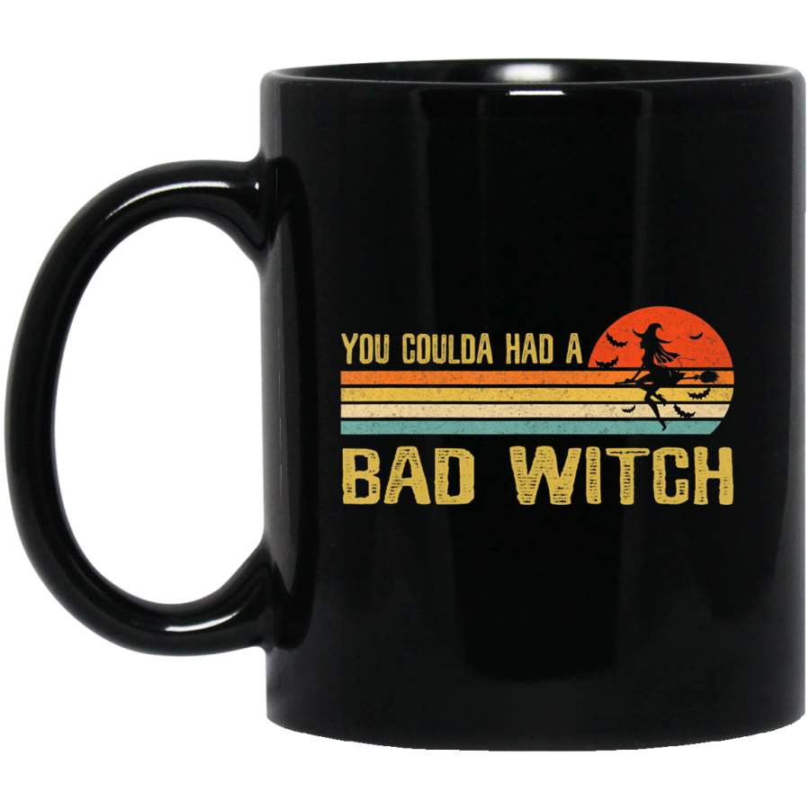 You Coulda Had a Bad Witch Vintage Retro Halloween Gift Coffee Mug