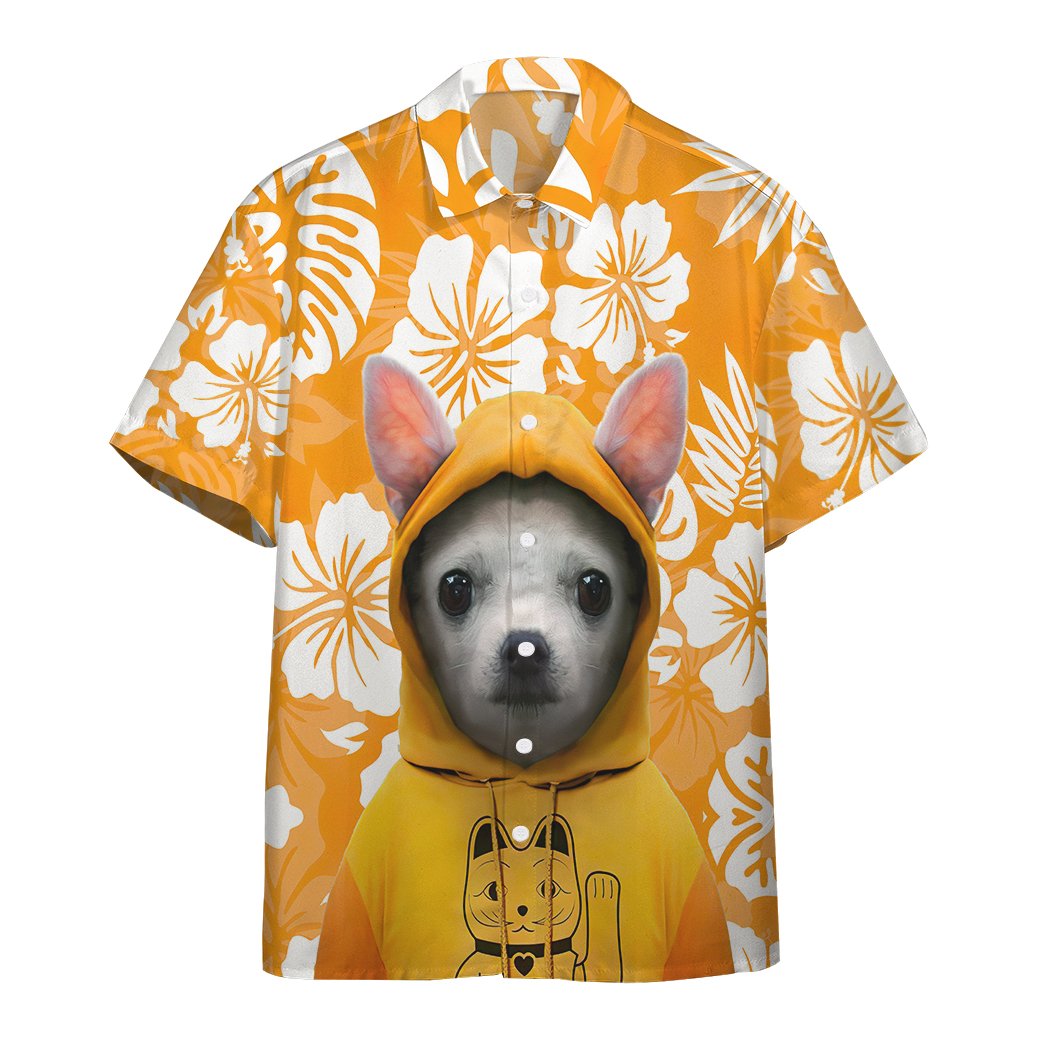 Tropical Summer Chihuahua Hawaiian Aloha Shirt For Dog Lover Ha16728