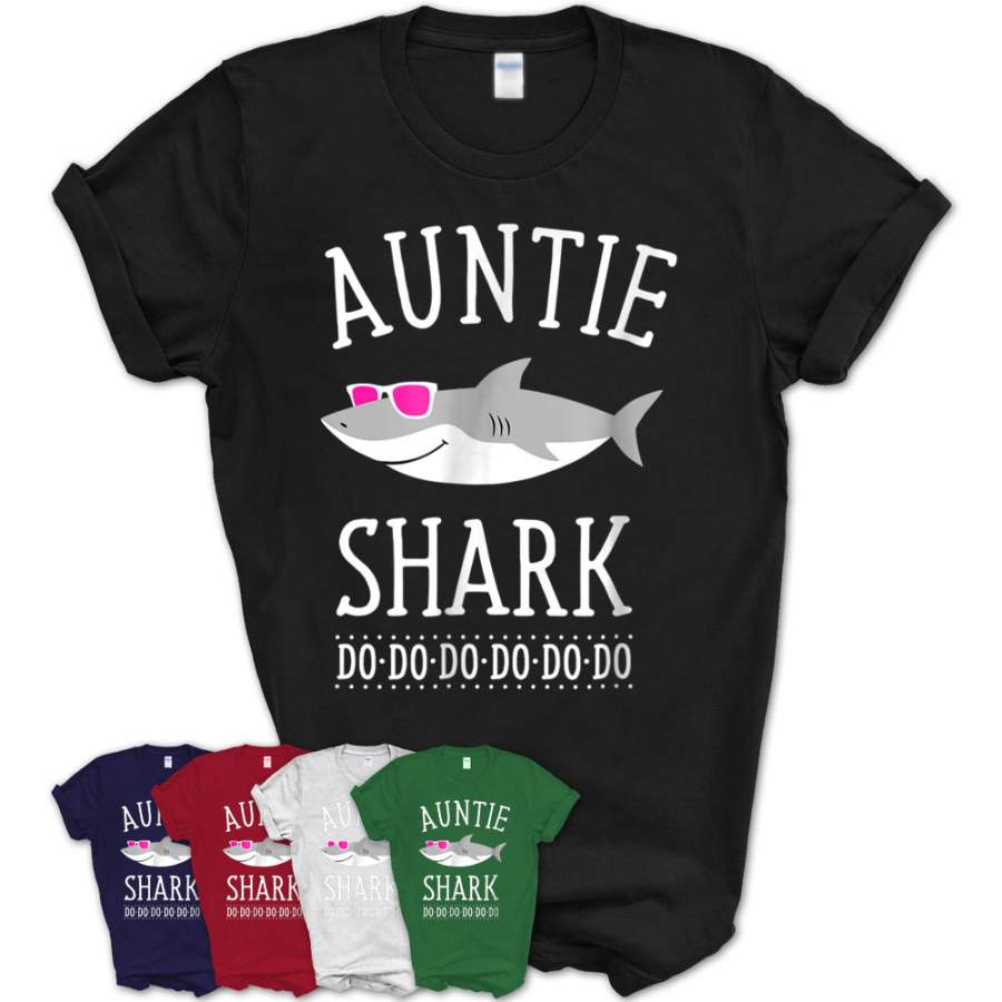 Auntie Shark T-Shirt – Teezou Store