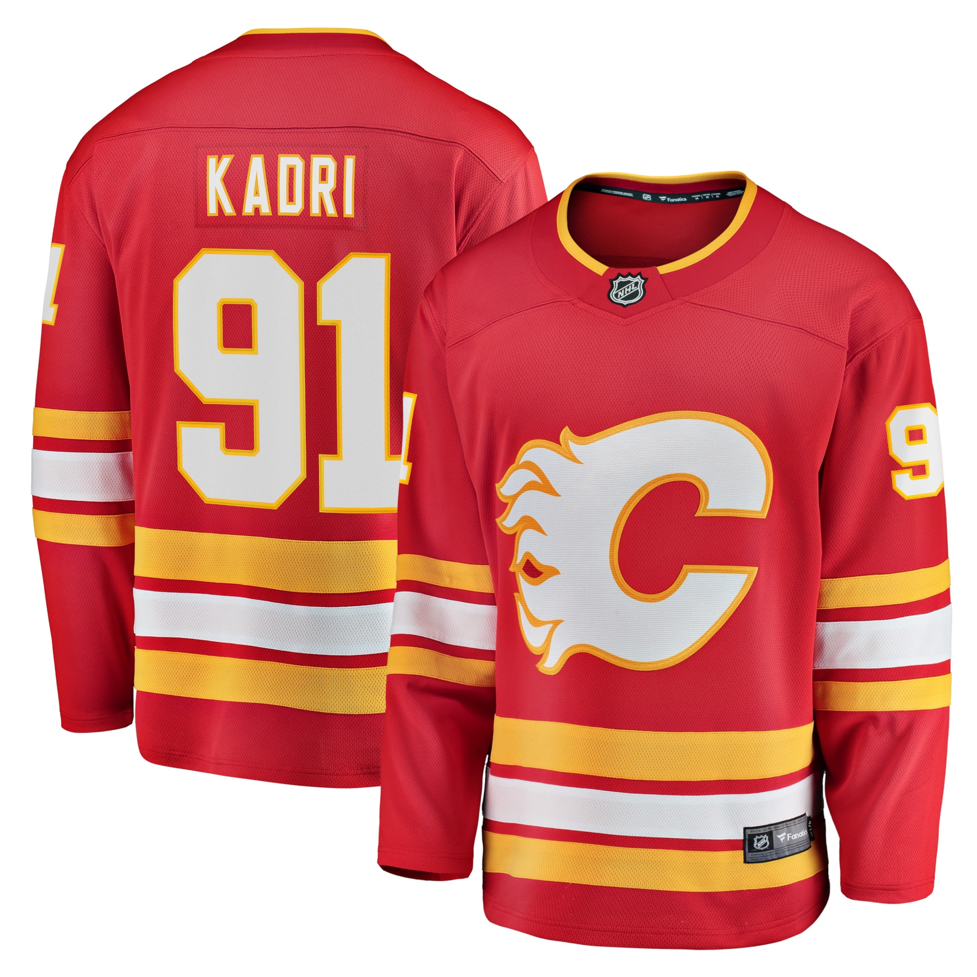 Nazem Kadri Calgary Flames Branded Home Breakaway Player Jersey – Red