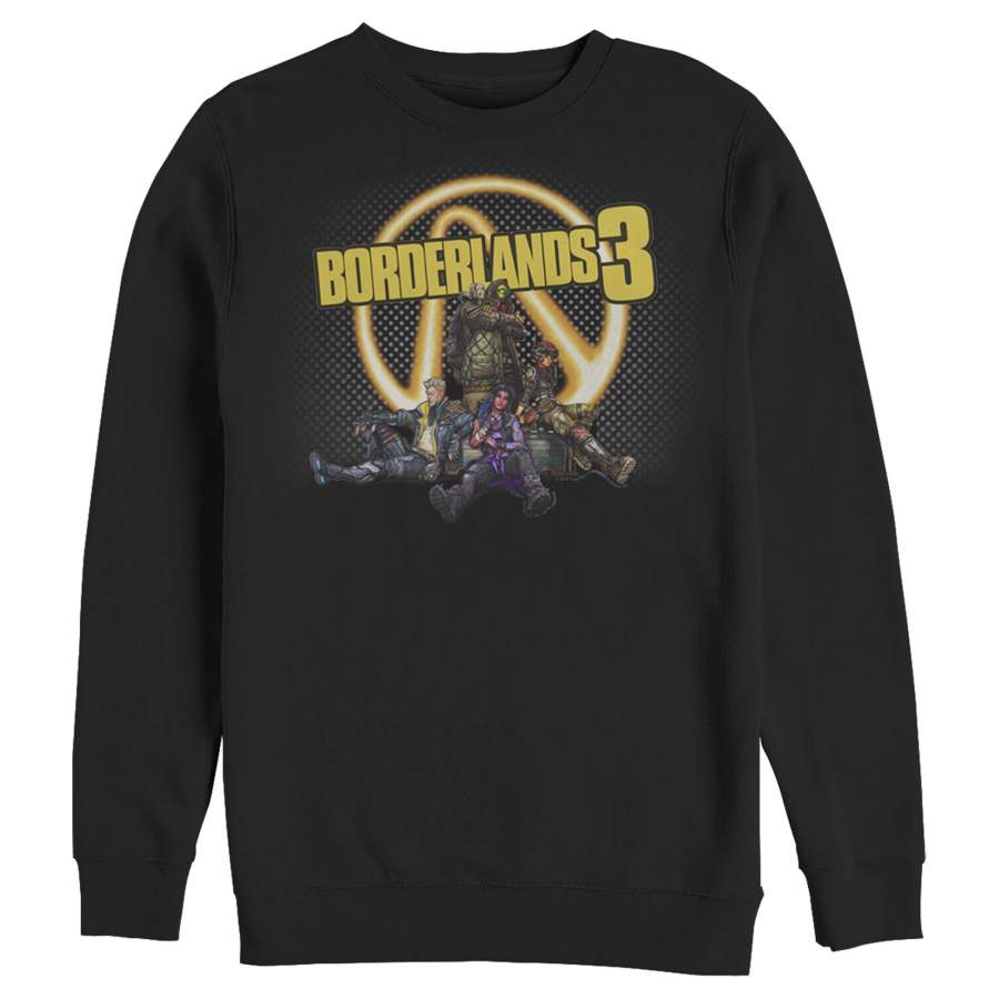 Borderlands 3 Men’s Vault Hunter Family  Sweatshirt