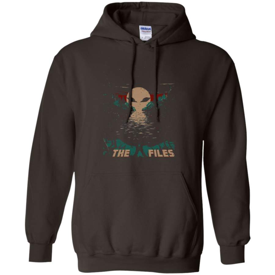 AGR The X Files Aliens Are Here With Us Hoodie