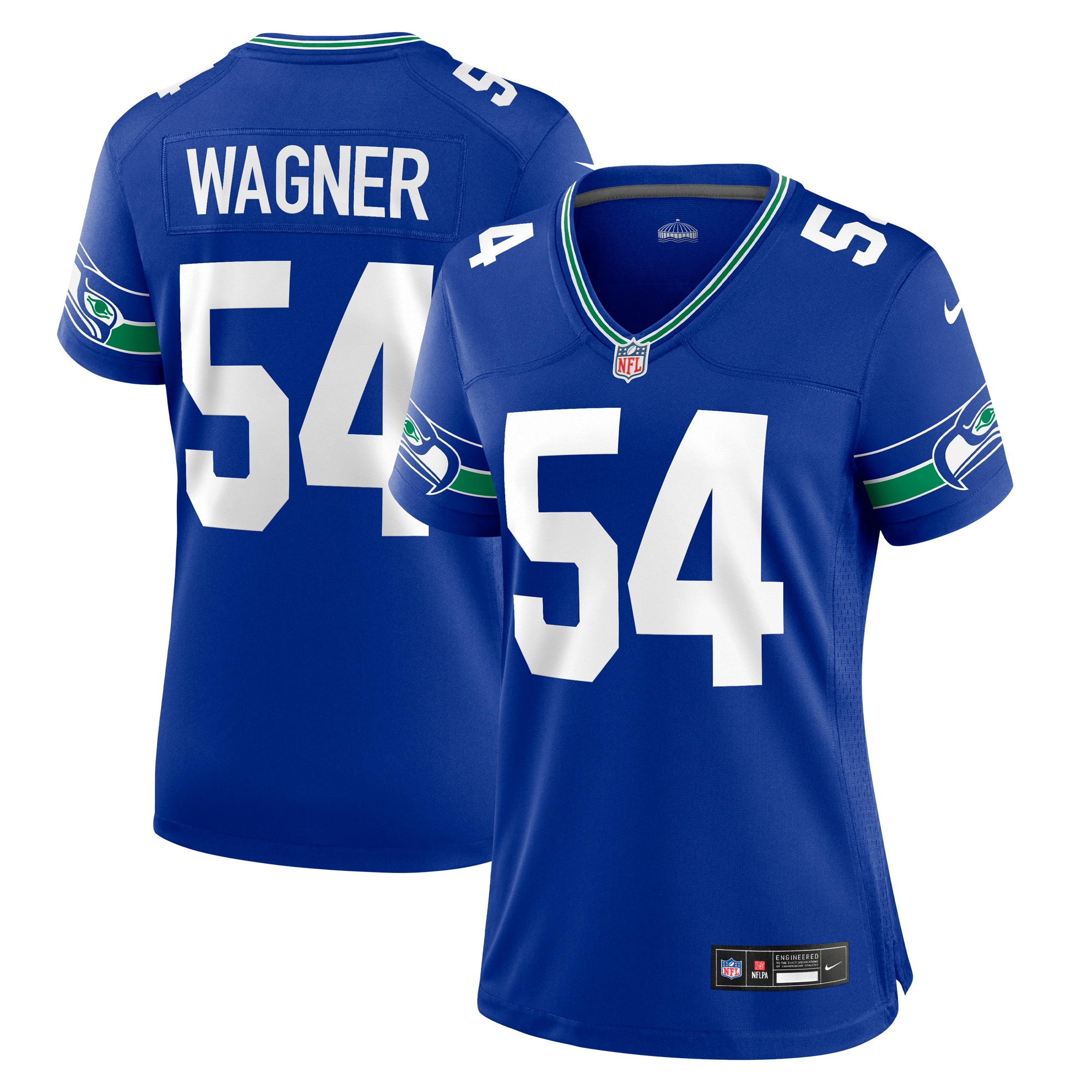 Women’s Seattle Seahawks Bobby Wagner Royal Player Jersey