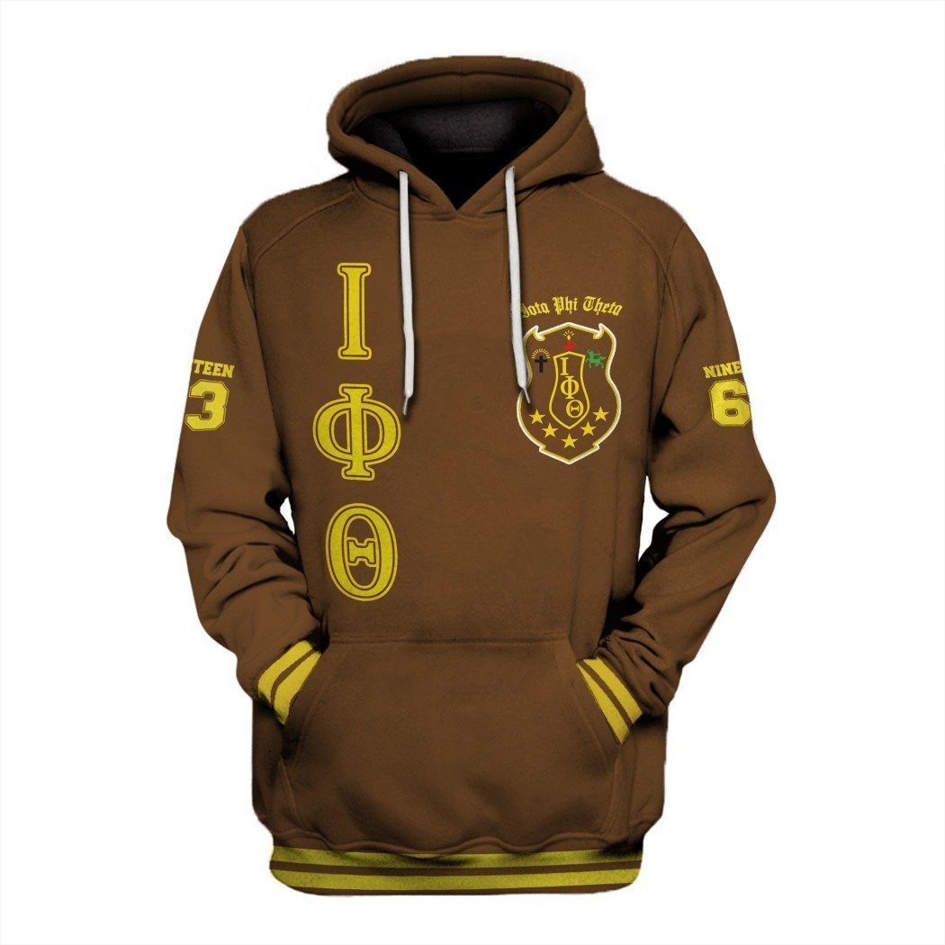 Greek Life Hoodie – Iota Phi Theta Triangle Hoodie