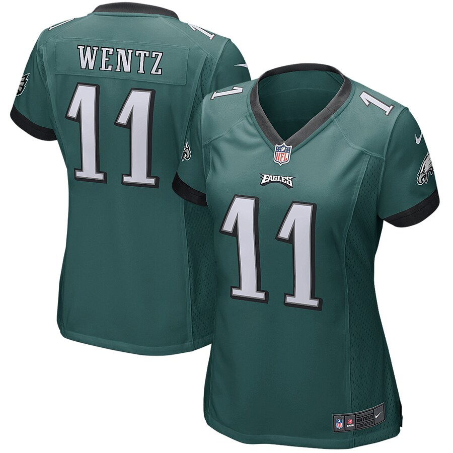 Carson Wentz Philadelphia Eagles Nike Womens Game Jersey – Green