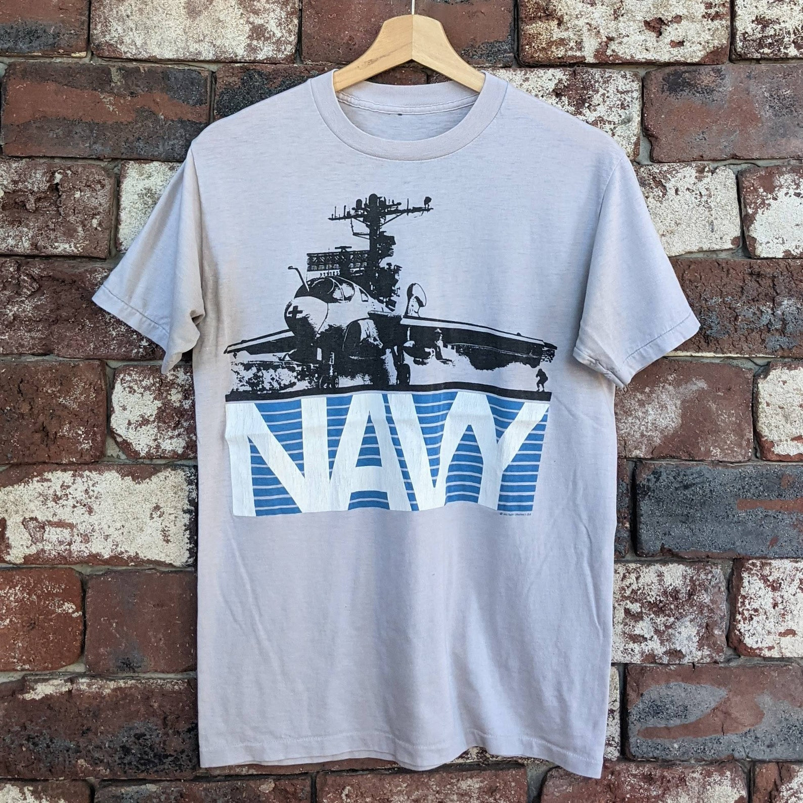 Vintage Us Navy Fighter Jet T Shirt - Vintagetee90