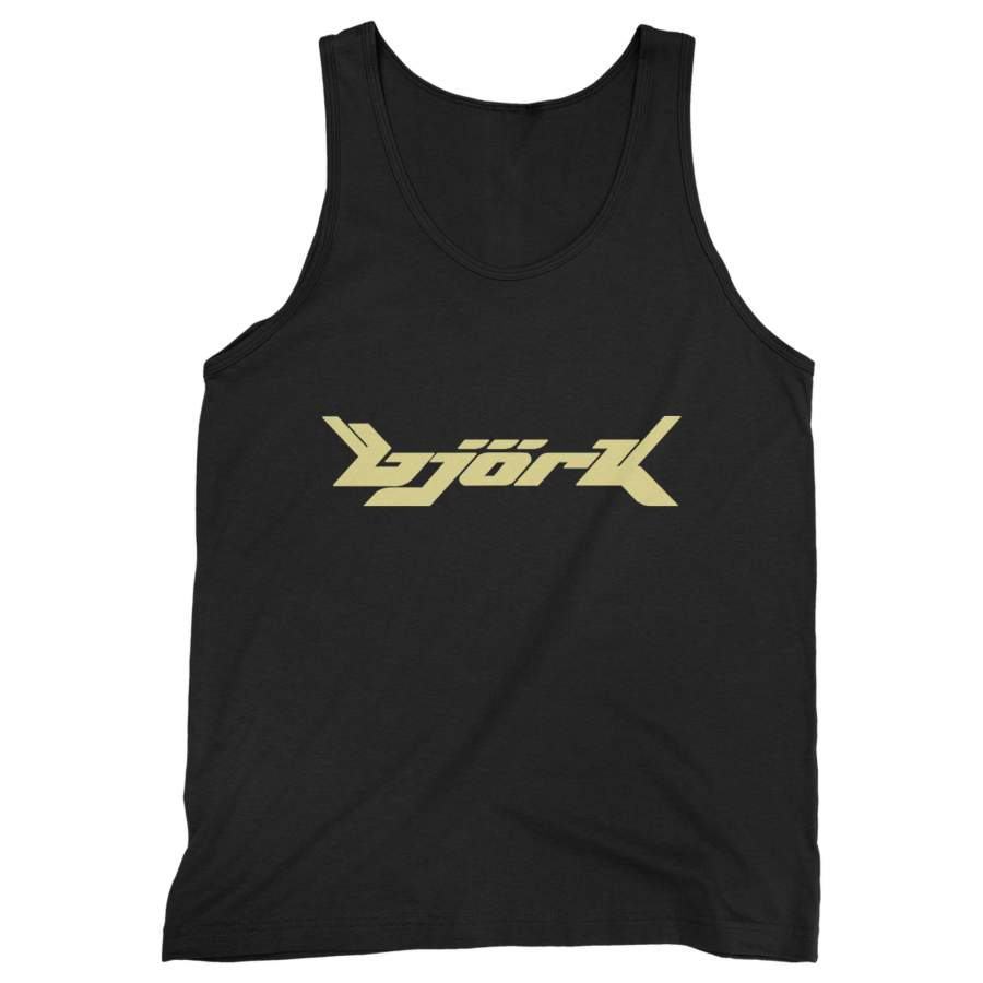 Bjork Logo Singer Man’s Tank Top