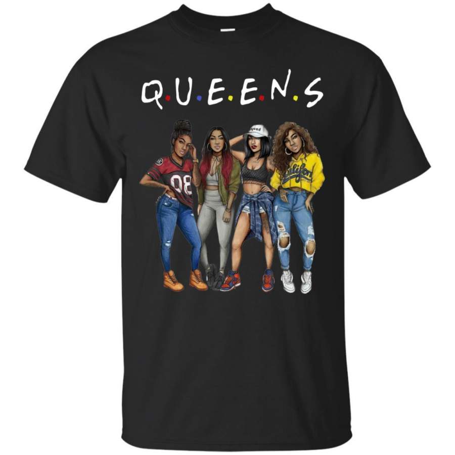 QUEEN T-shirts for Melanin Poppin Girls