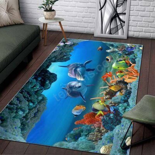 Dolphin Ocean Limited Edition  Sku 268135 Rug