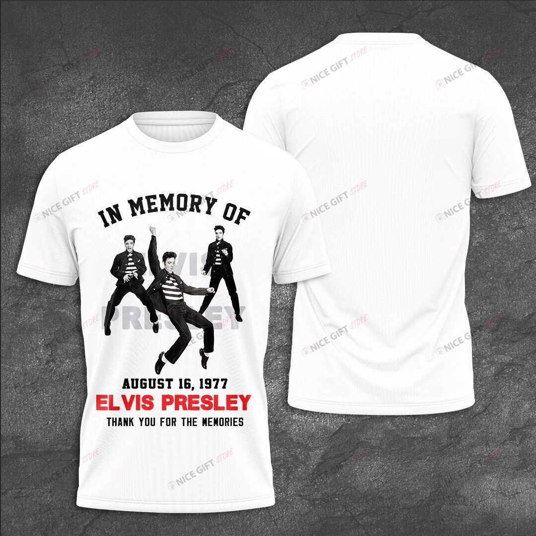 Elvis Presley 3D T-Shirt 3Ts-H7W2