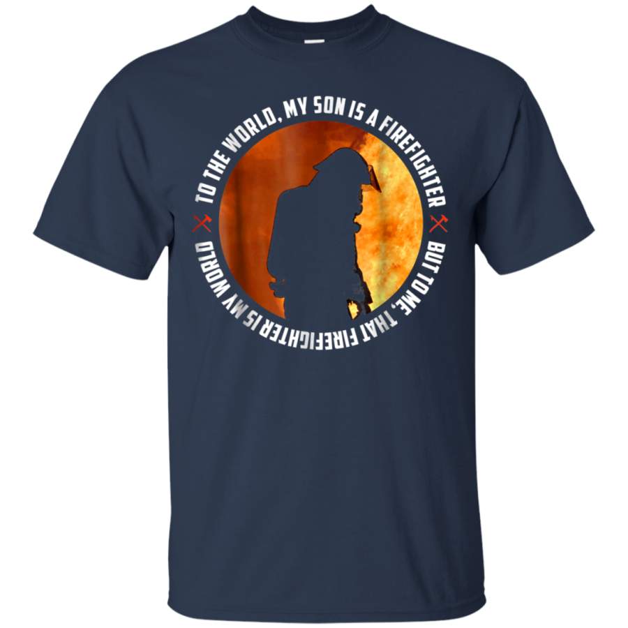 AGR AmazingTeeDesign.com – My Son Is A Firefighter Shirt