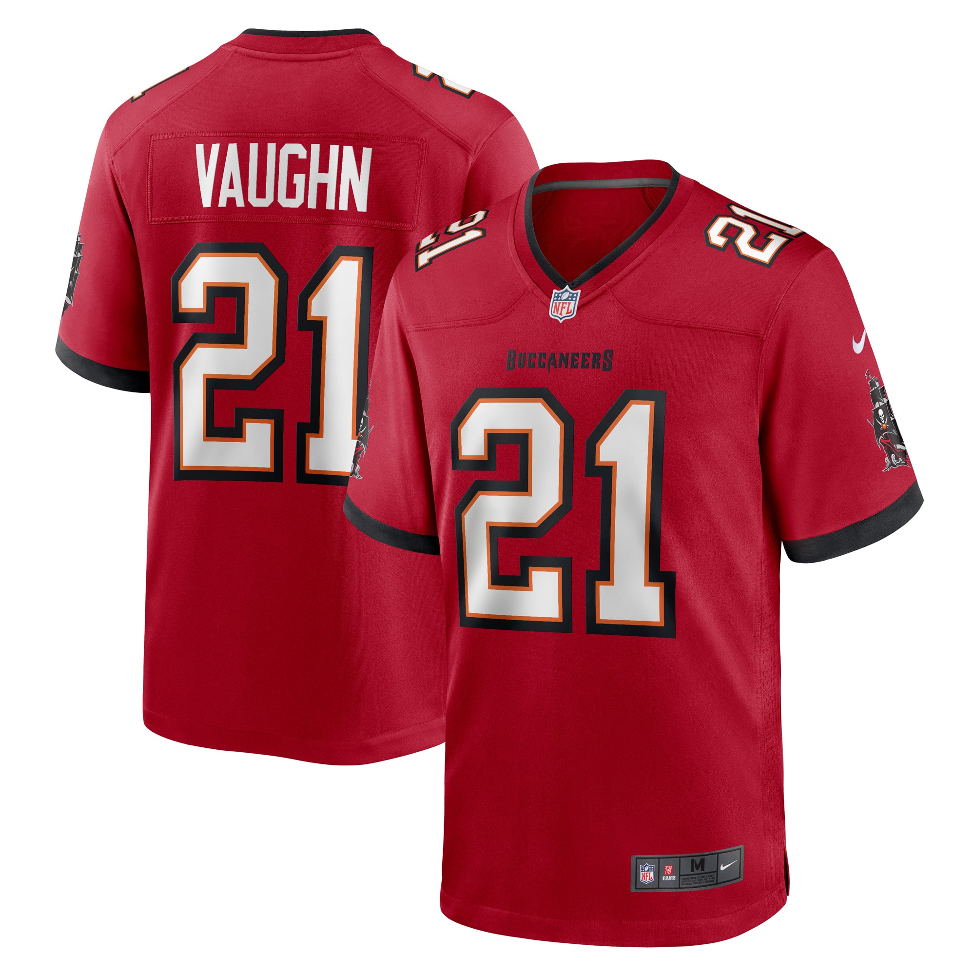 Ke'Shawn Vaughn Tampa Bay Buccaneers Player Jersey – Red