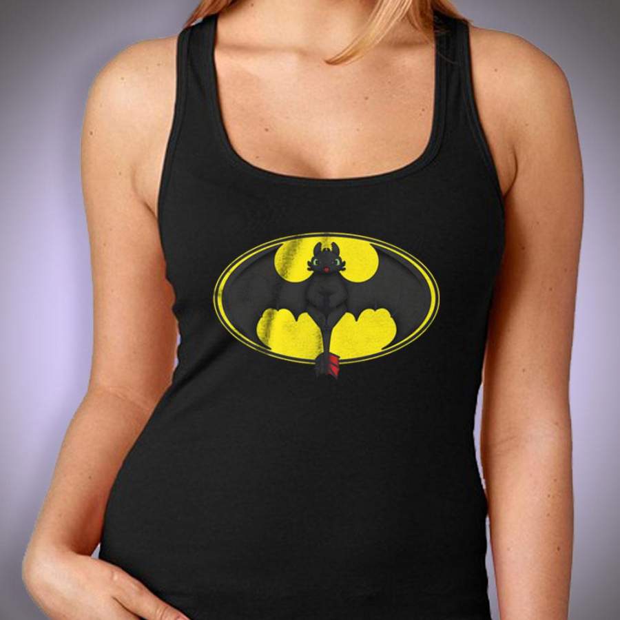 Toothless Spoof Batman Women’S Tank Top