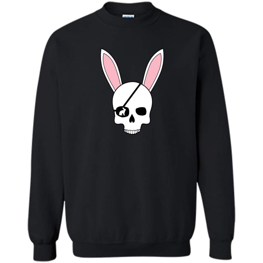 Cute Kids Easter Shirt Rabbit Pirate Tee For Boys And Girls1 Printed Crewneck Pullover Sweatshirt 8 oz