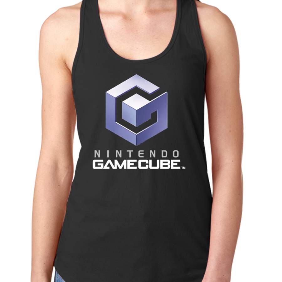 Nintendo Gamecube Logo Women Tank Top T-Shirt