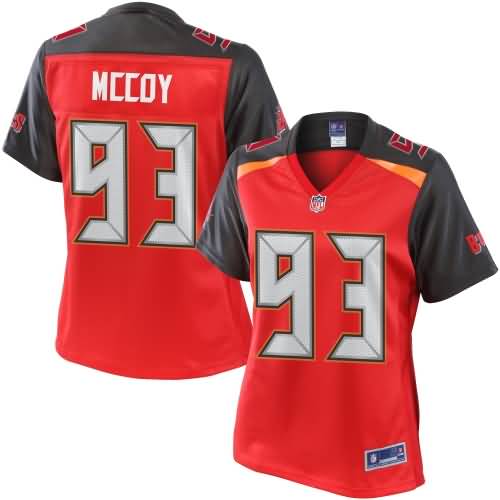 Womens Tampa Bay Buccaneers Gerald Mccoy NFL Pro Line Team Color Jersey