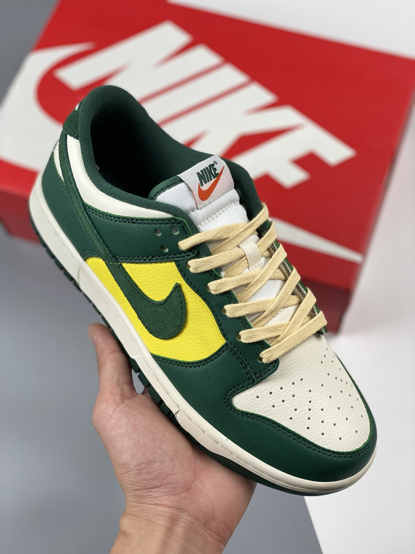 Nike Dunk Low SailNoble Green-Yellow FD0350-133 5339253