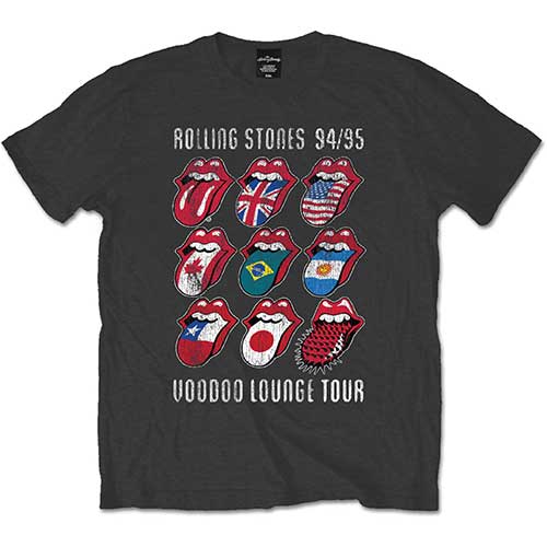 The Rolling Stones Unisex Tee Voodoo Lounge Tongues