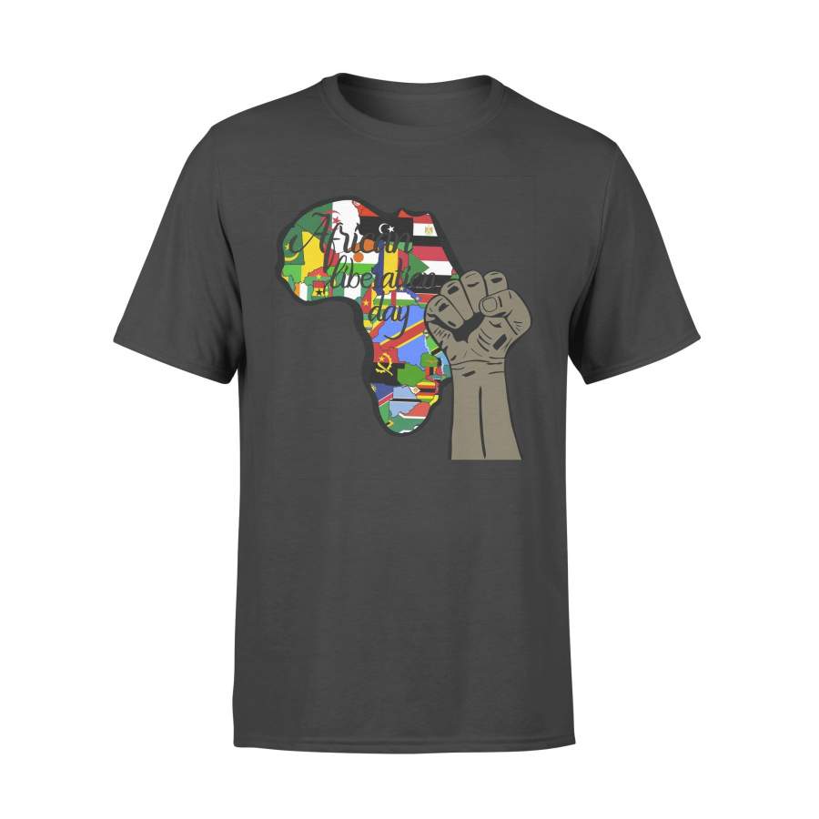 African Liberation Day Shirt, Black Power Justice Fist Revolution T-shirt