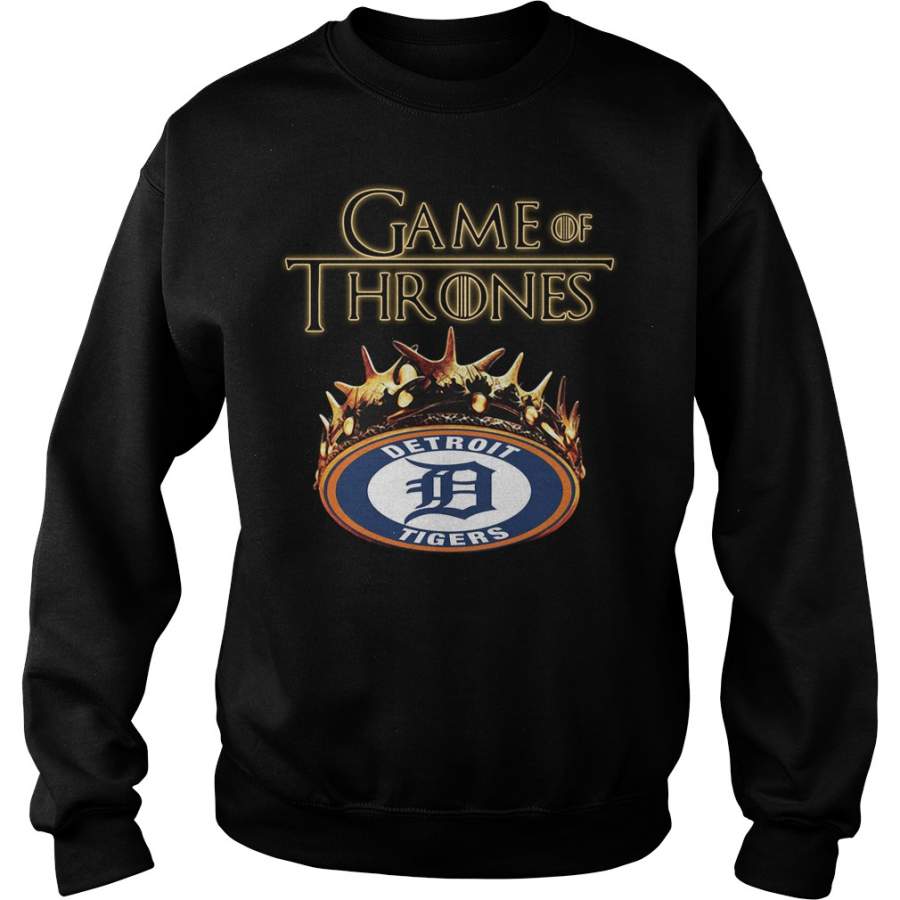 Game of Thrones Detroit Tigers mashup Sweatshirt