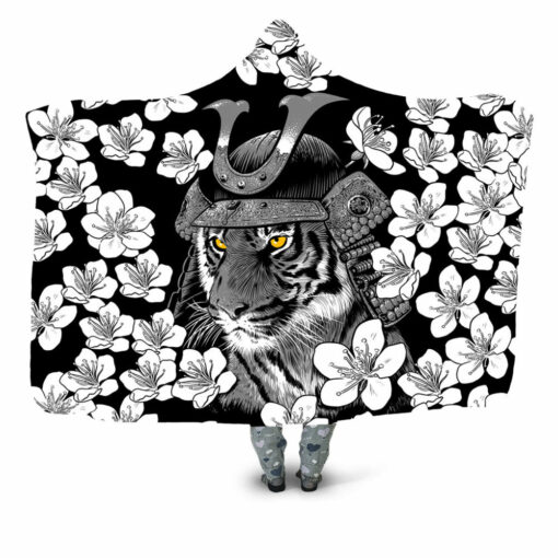 Tiger Samurai Blanket