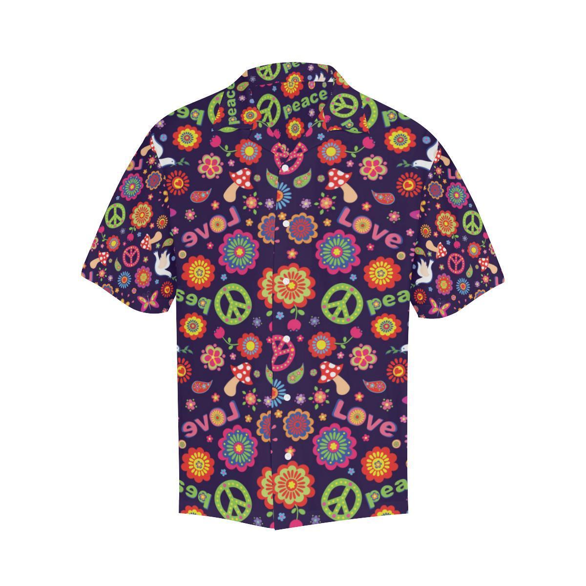 Flower Power Peace Hawaii Shirt For Men Women Ha73406