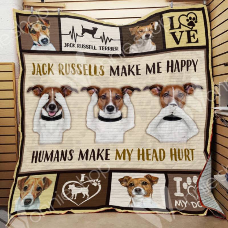 Jack Russell Terrier Dog Blanket DCB2101 95O47