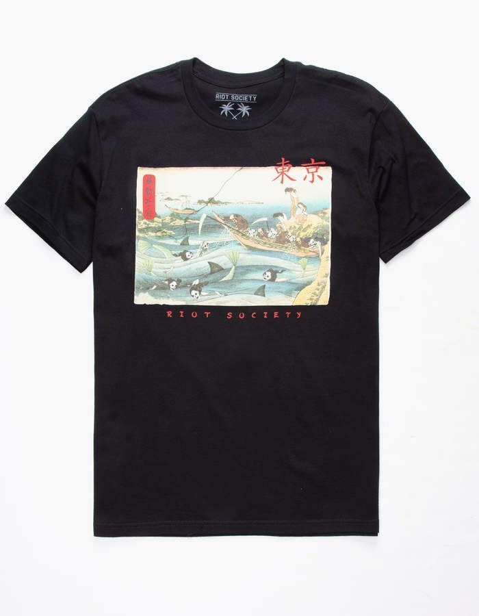 Riot Society Shark Reaper S Shirt