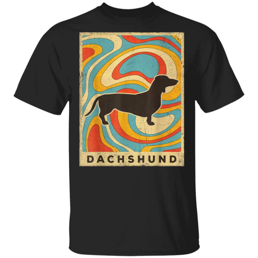 Dachshund Dog Retro Vintage Gift TShirt