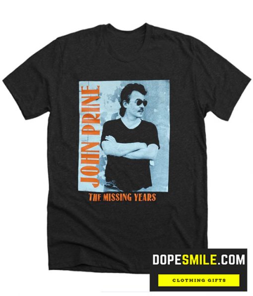 John Prine Vintage Missing Years Tee cool  T shirt