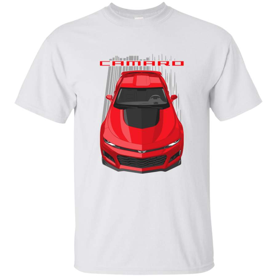 AGR Camaro 6th gen ZL1- Red Mens Cotton T-Shirt