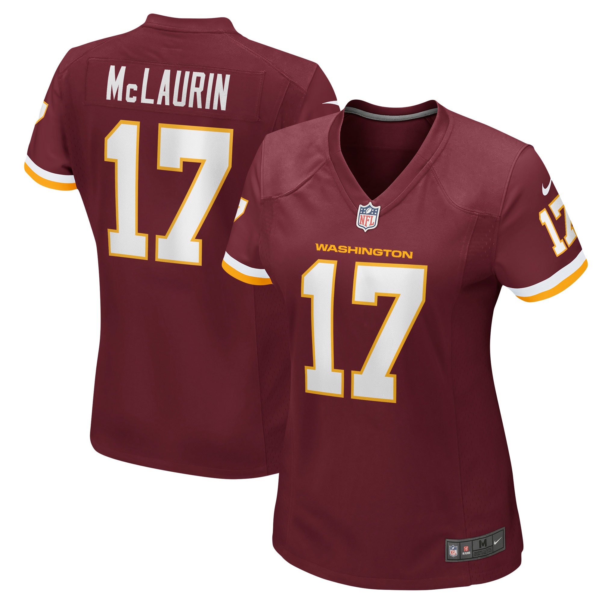 Terry McLaurin Washington Football Team Women's Player Game Jersey – Burgundy