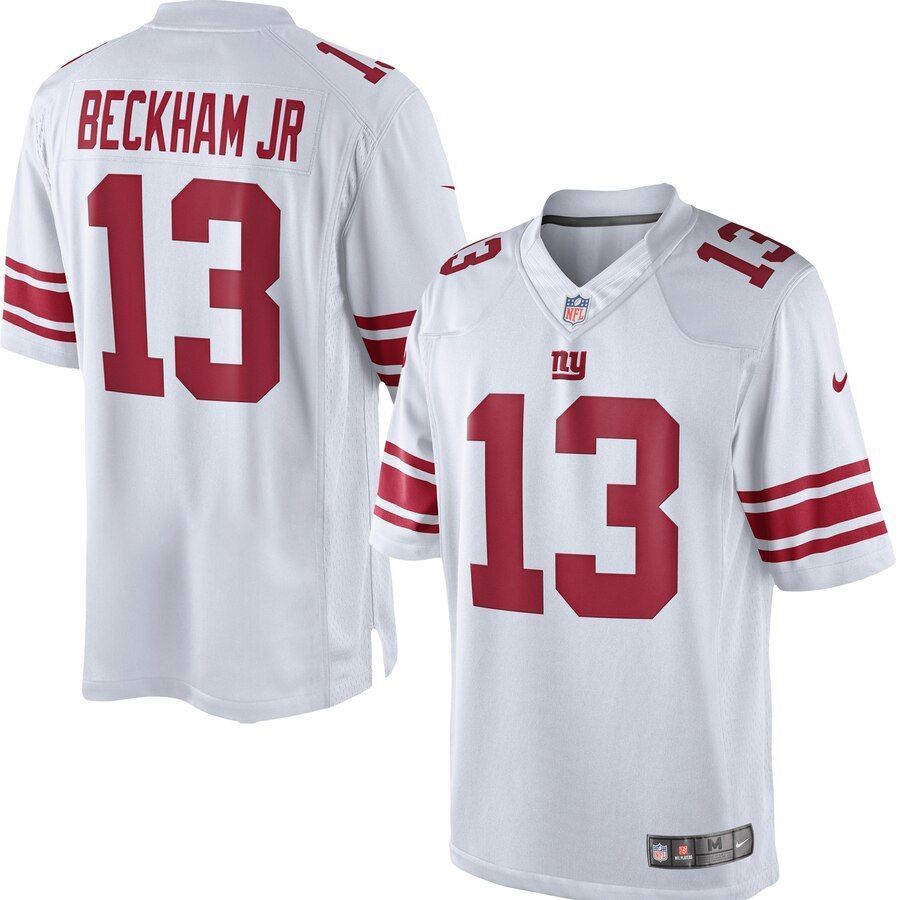 Odell Beckham Jr New York Giants Limited Jersey White 2019