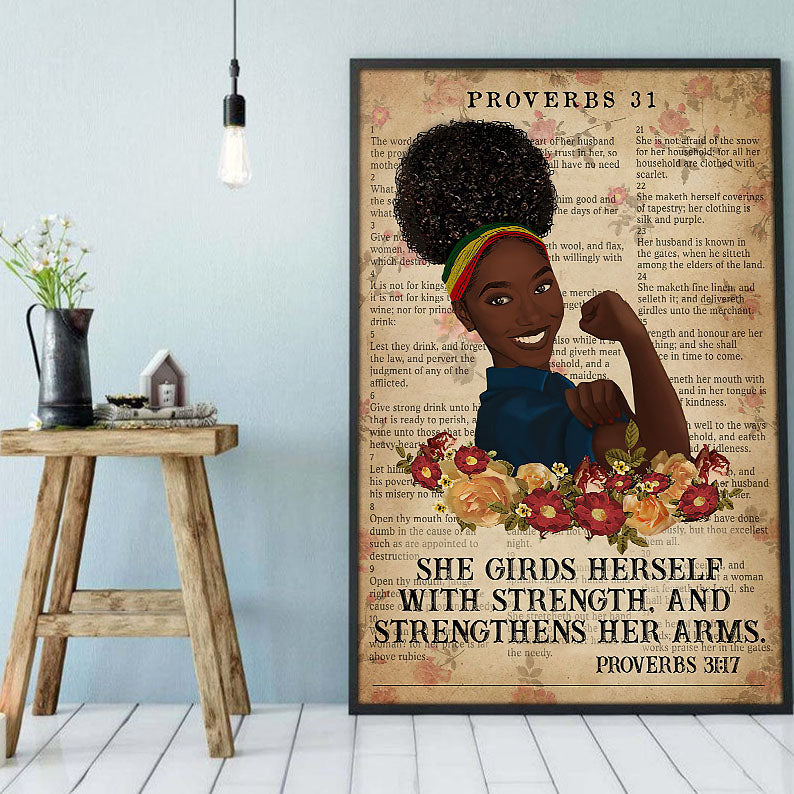 Black African American Canvas Art Nice Afro Poster Art Print Praying Queen Black King Appealing Digital Prints