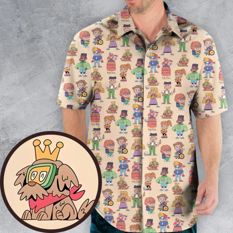 Bk Kids Club Hawaiian Shirt