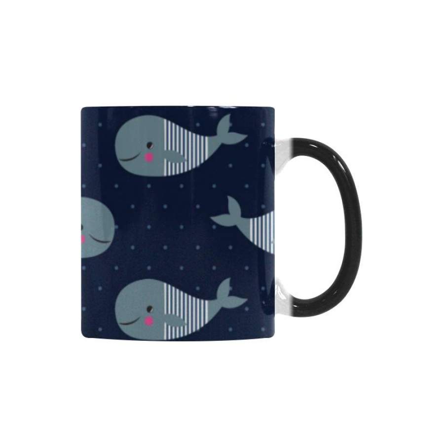 Whale Morphing Mug Magic Color Changing