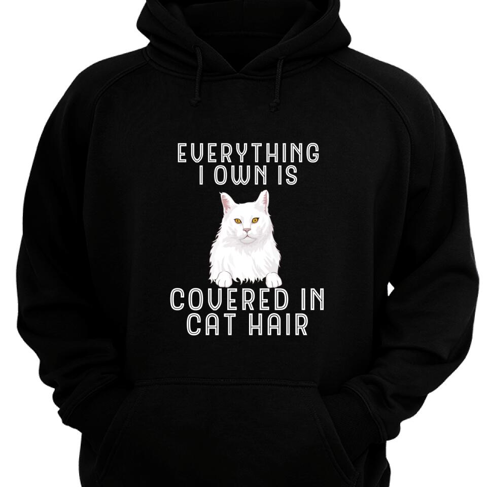 Everything I Own Is Covered In Ragdoll Cat Hair Personalized Hoodie – Trending Personalized