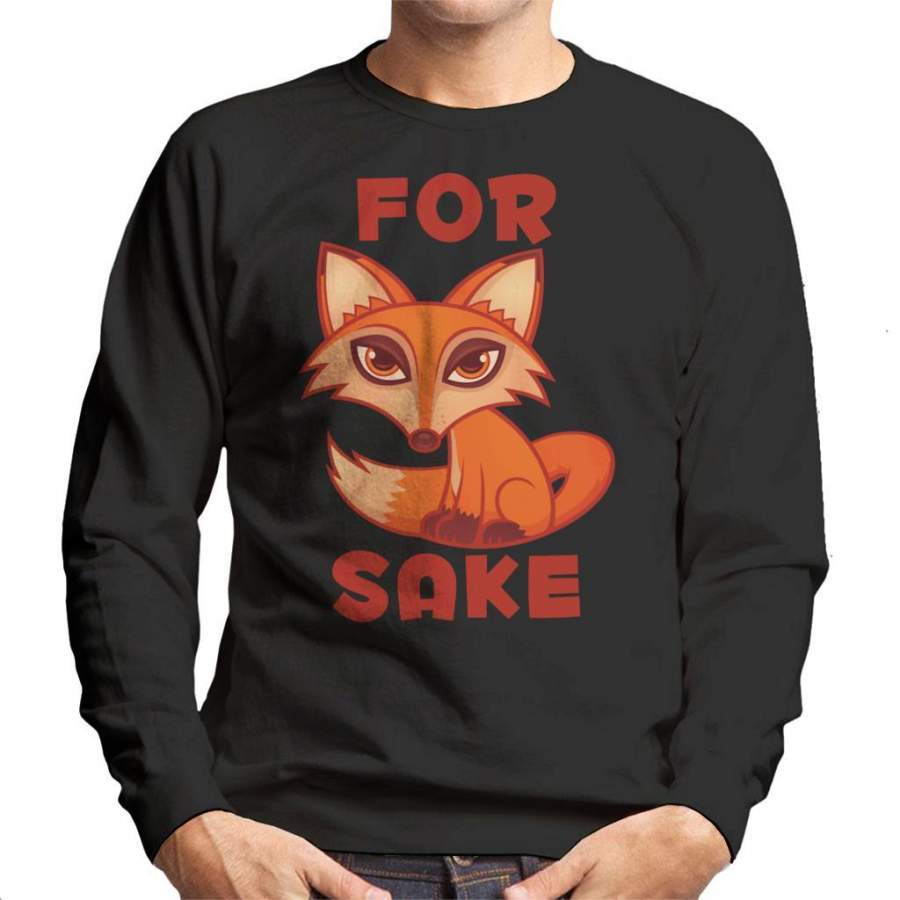 Cute For Fox Sake Men’s Sweatshirt