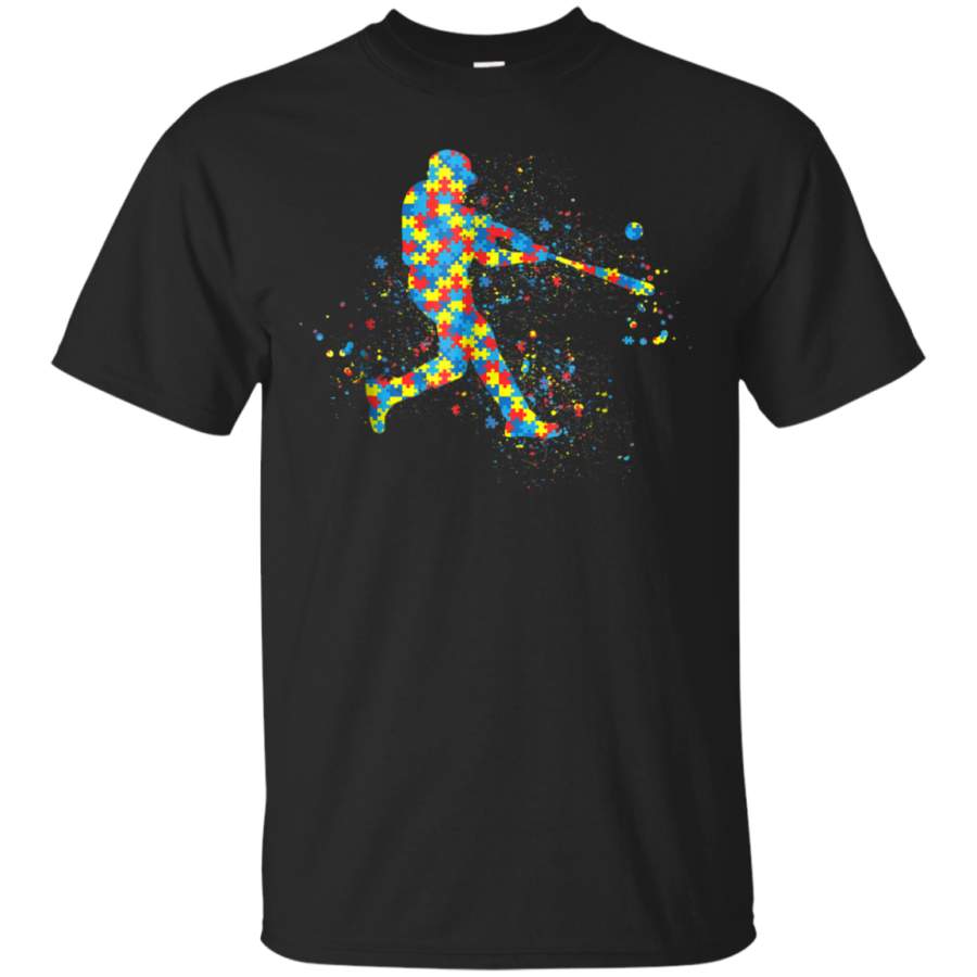 AGR Autism Awareness Dream Baseball Player Tshirt