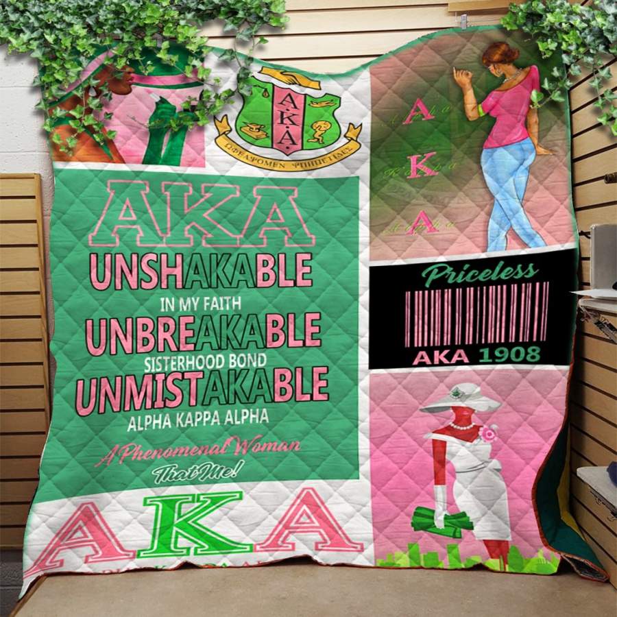 Custom Blankets Alpha Kappa Alpha Quilt Blanket – Quilt Blanket